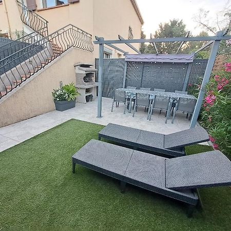 La Villa Castel - Haut De Villa - Parkings- 3 Chambres - 8 Couchages - Jardin - Barbecue Cagnes-sur-Mer Exteriér fotografie