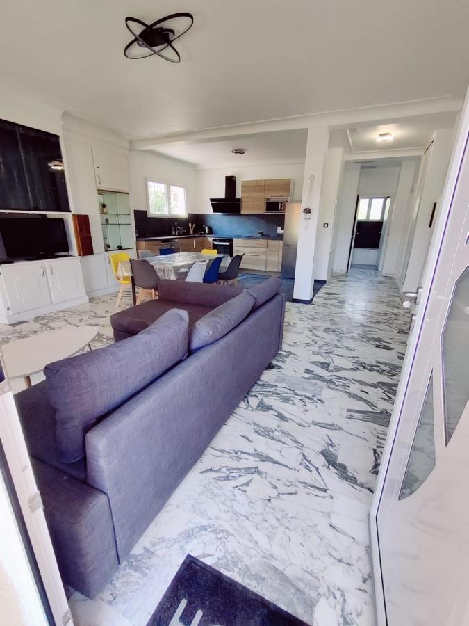 La Villa Castel - Haut De Villa - Parkings- 3 Chambres - 8 Couchages - Jardin - Barbecue Cagnes-sur-Mer Exteriér fotografie